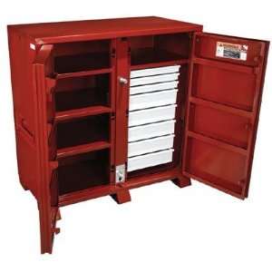  Industrial Cabinets   jobox steel 2 door drawer cab. 60 