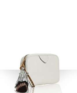 Marc Jacobs white textured leather Magnolia crossbody bag   