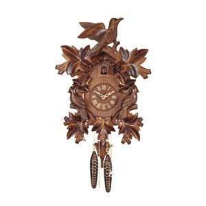 River city clocks cuckoo clock with seven hand carved maple 