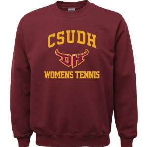 Cal State Dominguez Hills Toros Maroon Youth Womens Tennis Arch 