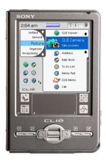   Clie PEG TJ27 Palm OS Color PDA with Flipcover 0072426415560  
