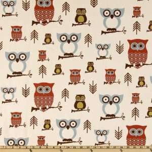  54 Wide Premier Prints Hooty Owl Village Fabric By The 