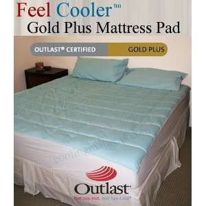 Feel Cooler™ Blue Mattress Pad   Feel Cooler™ Gold Plus Pad Queen 
