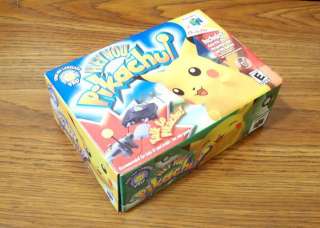 N64 HEY YOU PIKACHU   FACTORY SEALED & COMPLETE   BRAND NEW IN BOX 