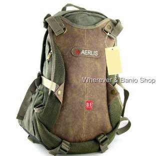 MULTIFUNCTION_mens Canvas Backpack Military Style M165G durable 
