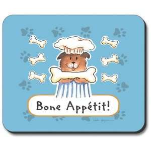  Bone Appetit   Mouse Pad Electronics