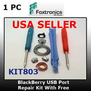 Micro USB Charging Port Repair Kit BlackBerry 8500 8520 8530 9109 9105 