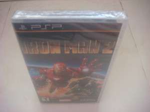 Iron Man 2 (PlayStation Portable, 2010) PSP NEW 010086660296  