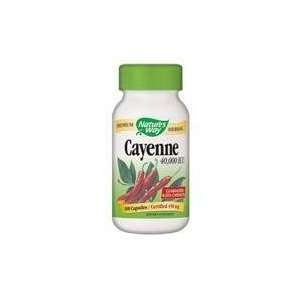  Natures Way Cayenne Pepper 100caps capsules Health 