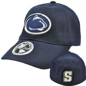   Nittany Lions Applique Patch Hat Cap NCAA Flex Fit Stretch Top World