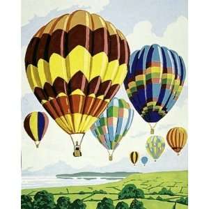  The Balloon Race   Needlepoint Kit Arts, Crafts & Sewing