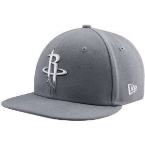  New Era Houston Rockets Gray League 59FIFTY Fitted Hat 