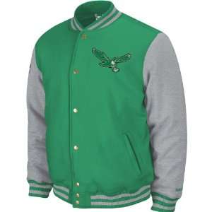  Reebok Philadelphia Eagles Vintage Fleece Jacket Medium 