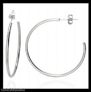 Stainless Steel Hoop Earrings  