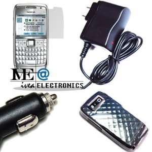   Soft CASE/Cove+AC CHARGER+CAR Charger+LCD for Nokia E71 Electronics