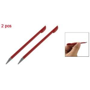   2pcs Gray Tip Red Body Screen Touch Pen for Nokia 5230 Electronics