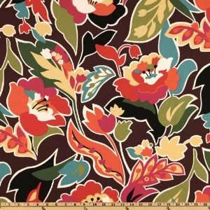   Oh My Giant Flowers Brown Fabric By The Yard Arts, Crafts & Sewing