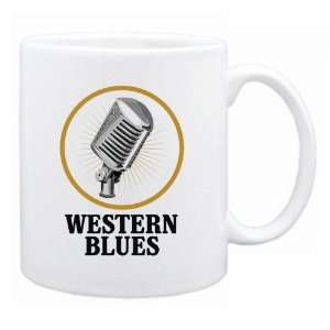  New  Western Blues   Old Microphone / Retro  Mug Music 