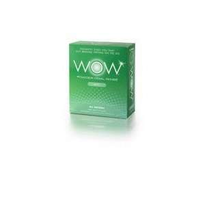  WOW Mint Powder Oral Rinse Remove Plaque Bad Breath (60 ct 