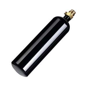 BRASS EAGLE 12oz CO2 REFILLABLE CYLINDER BLACK 835924011418  