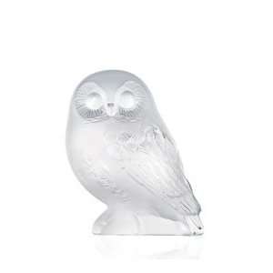  LALIQUE Crystal Shivers Owl Figurine