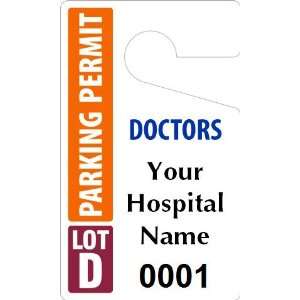   for Doctors Parking Permits ValueTag, 3 x 5