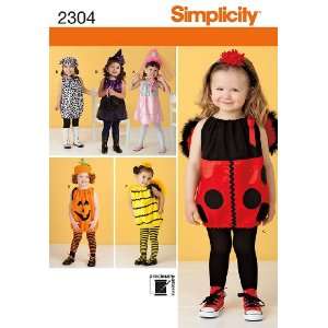  Simplicity Sewing Pattern 2304 Toddlers Costumes, A (1/2 
