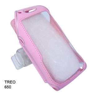  PalmOne Treo PDA 650 700P 700W Neoprene Pink Silk Case 