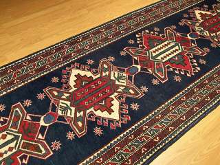   Persian Heriz Vegetable Dye Wool Wide Runner Great Condition 2582