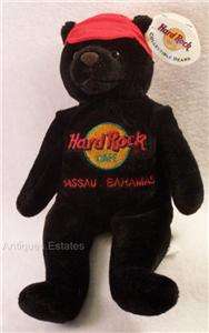 HARD ROCK CAFE Teddy Bear SACRAMENTO Stuffed Plush Toy CHARLIE BEARA 