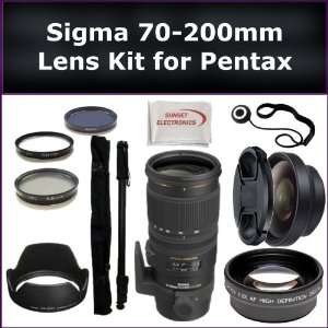  Sigma 70 200mm f/2.8 EX DG APO OS HSM Lens Kit for Pentax 