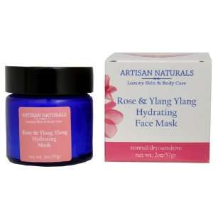  Hydrating Face Mask with Organic Rose & Ylang Ylang 2oz 