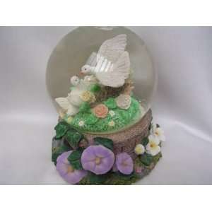  Unchained Melody Music Box Waterglobe ; Turtle Dove 6 
