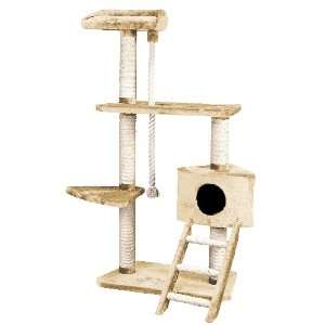   World Tower of Kitty Power Cat Furniture Tree   Beige