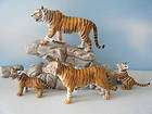 SCHLEICH TIGER #14369 TIGRESS #14370 TWO CUBS #14371 & 