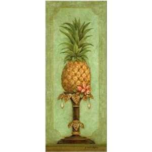  Pineapple And Pearls I Poster Print