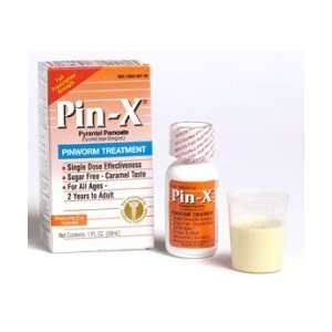  Pin X Pin Worm Treatment Solution   1 Oz 