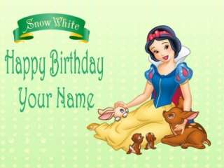 Snow White   b   Edible Photo Cake Topper   $3 shipping  