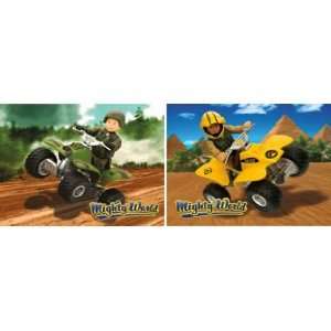    Mighty Worlds All Terrain Vehicle Action Playsets Toys & Games