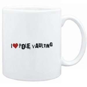  Mug White  Pole Vaulting I LOVE Pole Vaulting URBAN STYLE 