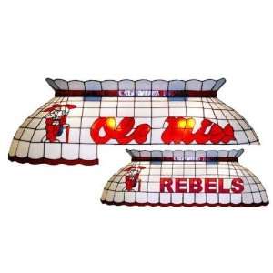 Mississippi Ole Miss Rebels 42in Billiard Pool Table Light/Lamp 