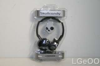 New SkullCandy Lowrider Headphones S5LWCZ 032 (Black)  