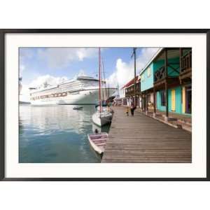  Golden Princess Cruise Ship Docked in St. Johns, Antigua 