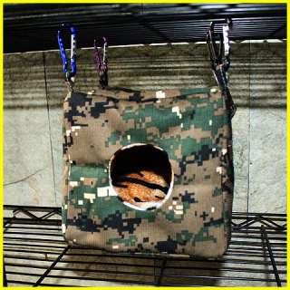   4PCS NewFleece Sugar Glider Pet Rat Hanging Pouch/Cage/Hammock PB 012