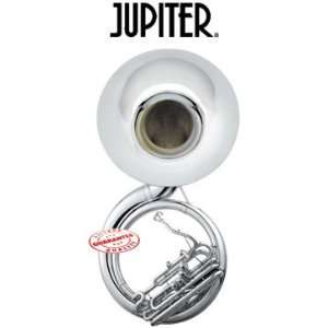  Jupiter University Quad 4 Valve Silver BBb Sousaphone 590S 