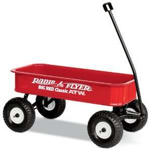  Radio Flyer Big Red Classic ATW Wagon   Red Toys & Games