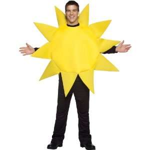 Lets Party By Rasta Imposta Sunny Day Adult Costume / Yellow   Size 