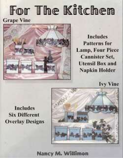 For the Kitchen Stained Glass Pattern Book Supplies  