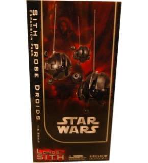 SIDESHOW TOYS STAR WARS MAUL SITH DROID PROBE SET *NEW*  