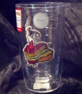 TERVIS Tumbler HLC FIESTA Dancing Lady Glass 16 oz NEW  